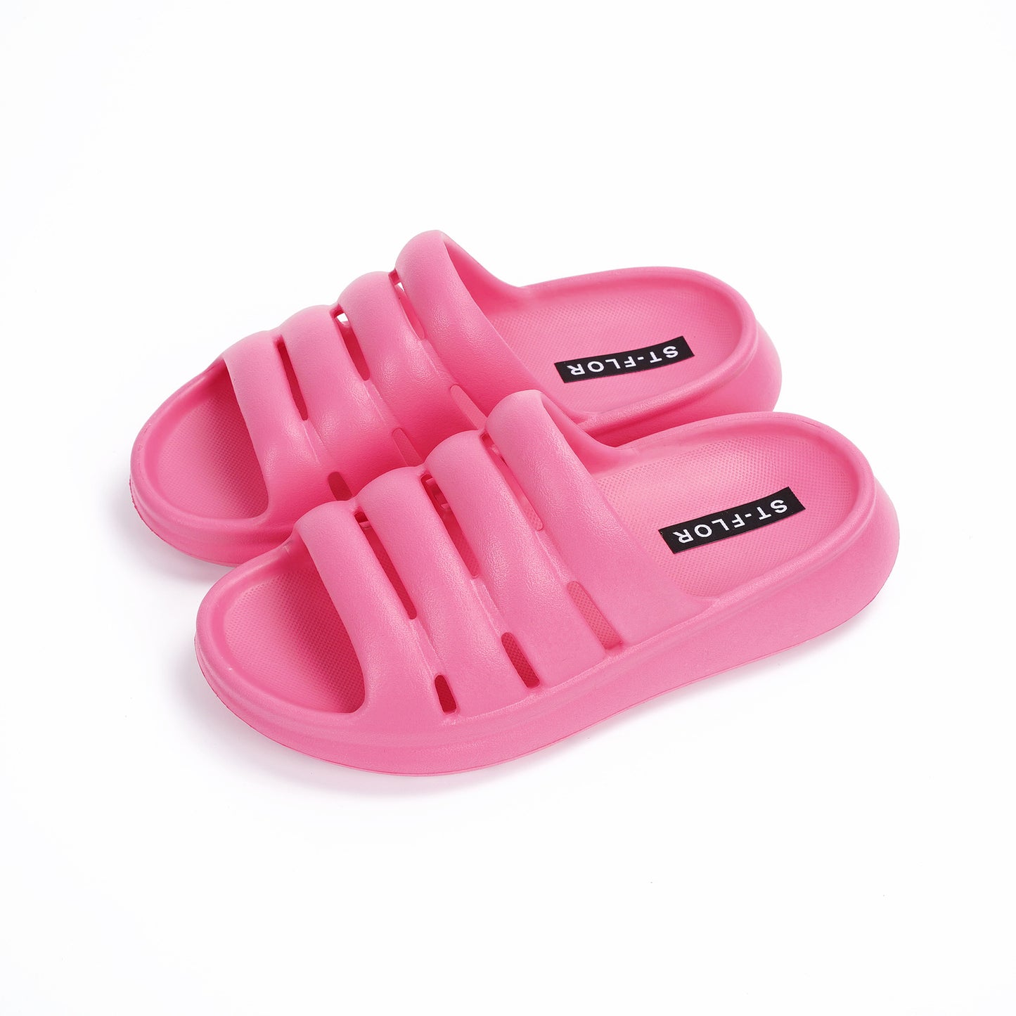 EVA Rubber And Plastic Slippers Casual Fashion Flat Bottom Couple Trend Shoes Men And Women Slippers Outer Wear