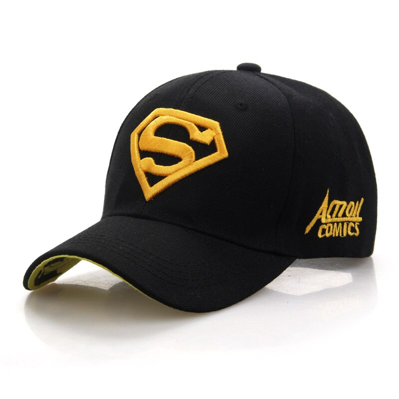 New Letter Superman Cap Casual Outdoor Baseball Caps For Men Hats Women Snapback Caps For Adult Sun Hat Gorras wholesale