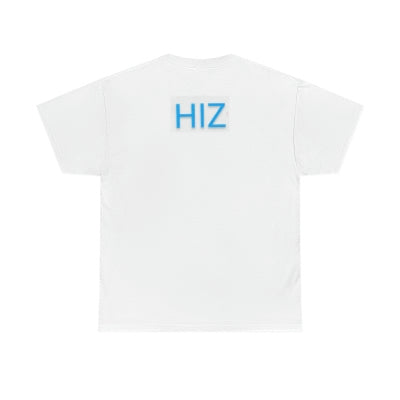 Hiz and Herz Unisex Heavy Cotton Custom Tee (front & back design)