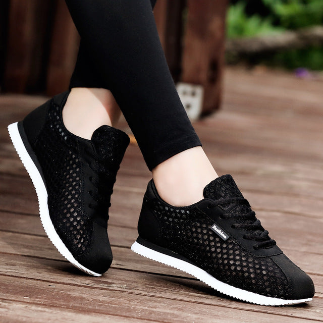 Tenis Feminino Light Soft Sport Shoes Women Tennis Shoes Female Stability Walking Sneakers