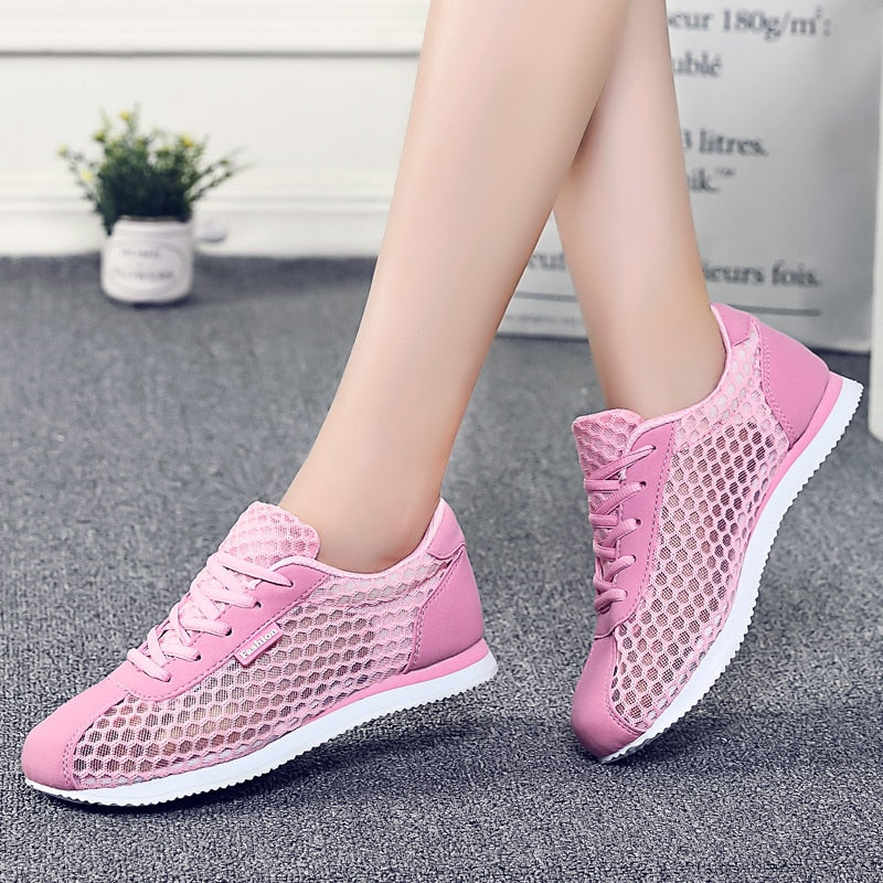 Tenis Feminino Light Soft Sport Shoes Women Tennis Shoes Female Stability Walking Sneakers