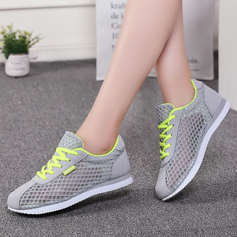 Tenis Feminino Light Soft Sport Shoes Women Tennis Shoes Female Stability Walking Sneakers
