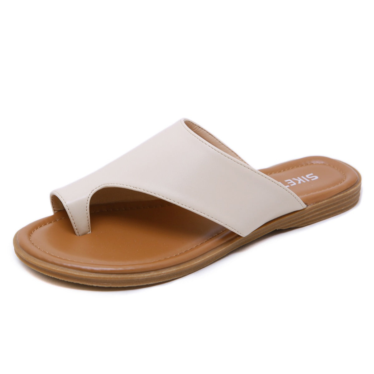 Summer European and American Sandals Beach Large Casual Flat Shoes