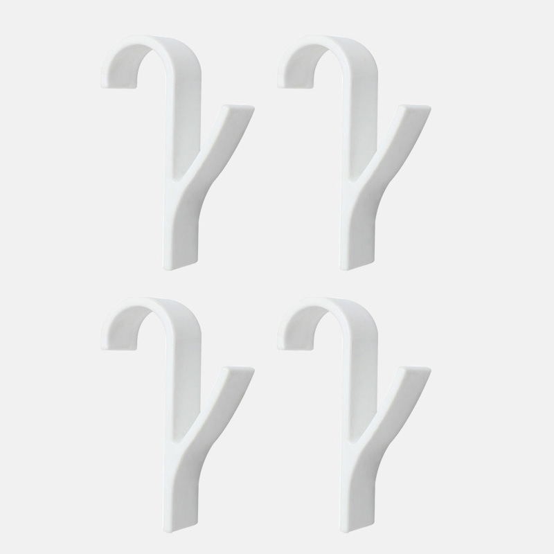 High Quality Hanger For Heated Towel Radiator Rail Clothes Hanger Bath Hook Holder Percha Plegable Scarf Hanger white 6pcs