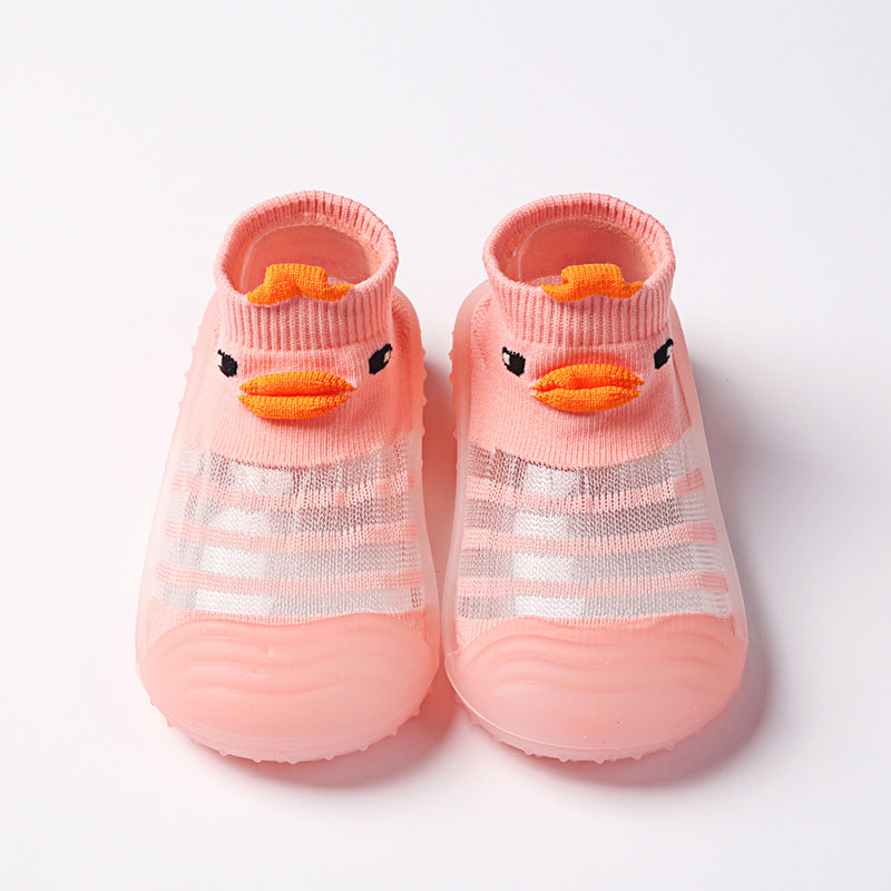 Spring And Summer Mesh Toddler Shoes Baby Boys And Girls Baby Floor Shoes Indoor Soft Bottom Non-Slip Children Do Not Drop Toddler Shoes