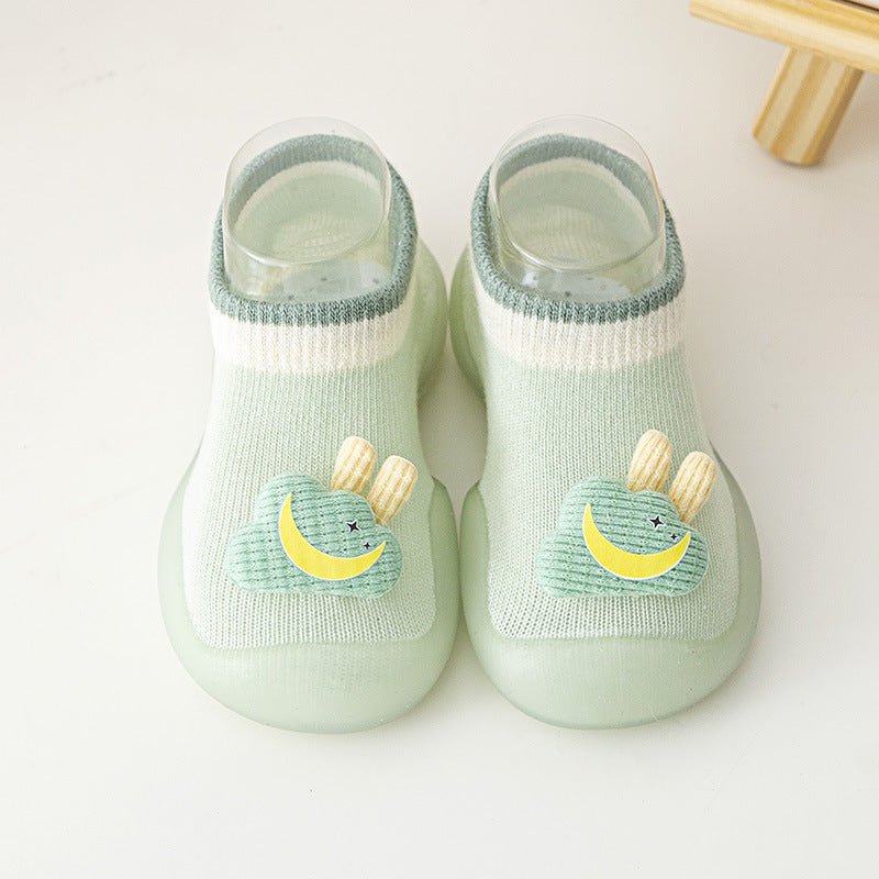 Baby Toddler Shoes Spring And Summer New Baby Shoes Non-Slip Wear-Resistant Cartoon Socks Shoes Boys And Girls Shoes