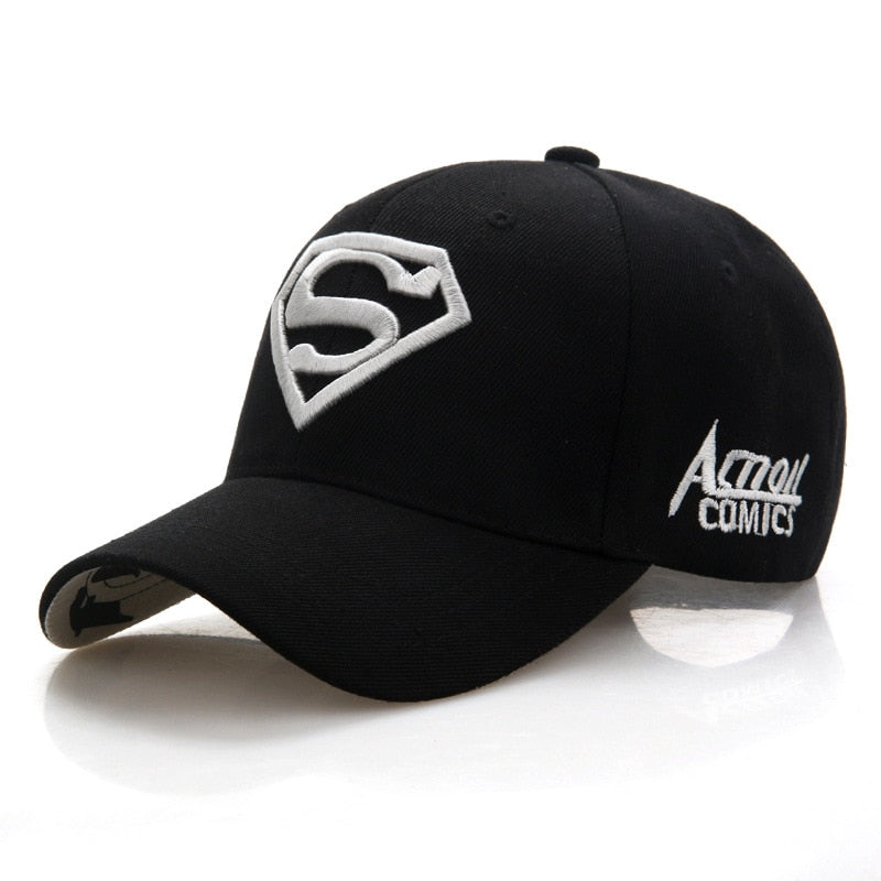 New Letter Superman Cap Casual Outdoor Baseball Caps For Men Hats Women Snapback Caps For Adult Sun Hat Gorras wholesale