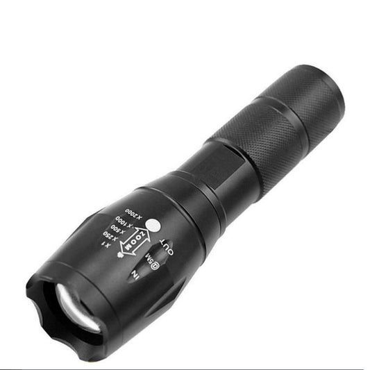 a100 Hand Held Led Strong Light T6 Camping Rechargeable Telescopic Zoom L2 High-Power Outdoor Camping Flashlight