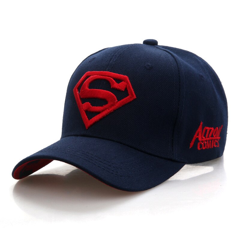 New Letter Superman Cap Casual Outdoor Baseball Caps For Men Hats Women Snapback Caps For Adult Sun Hat Gorras wholesale