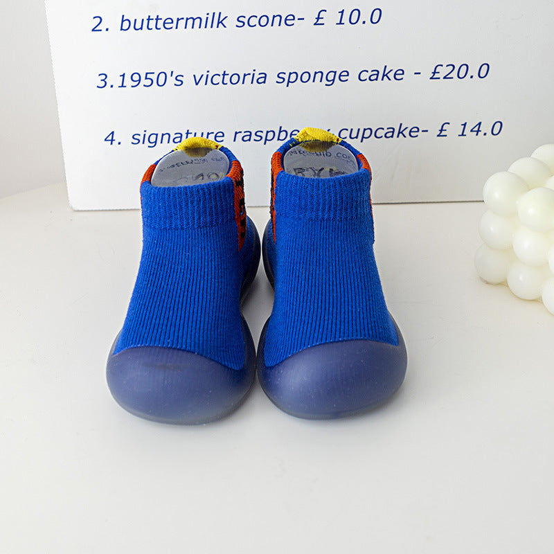 Baby Toddler Shoes Spring And Autumn New Baby Non-Slip Anti-Collision Soft Bottom Indoor Cartoon Floor Socks Shoes Boys And Girls Shoes