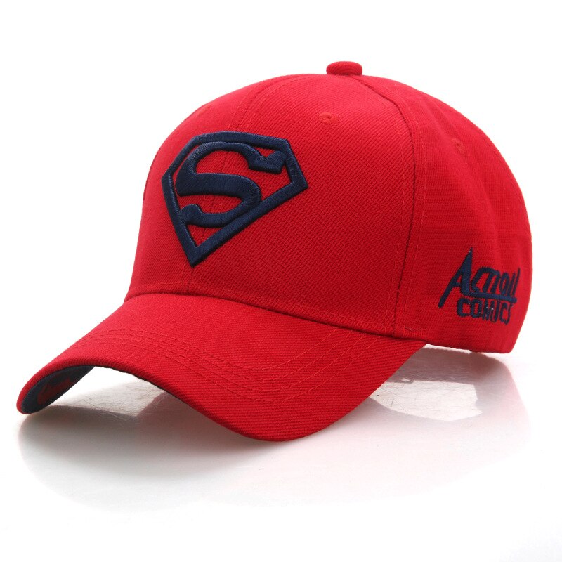New Letter Superman Cap Casual Outdoor Baseball Caps For Men Hats Women Snapback Caps For Adult Sun Hat Gorras wholesale