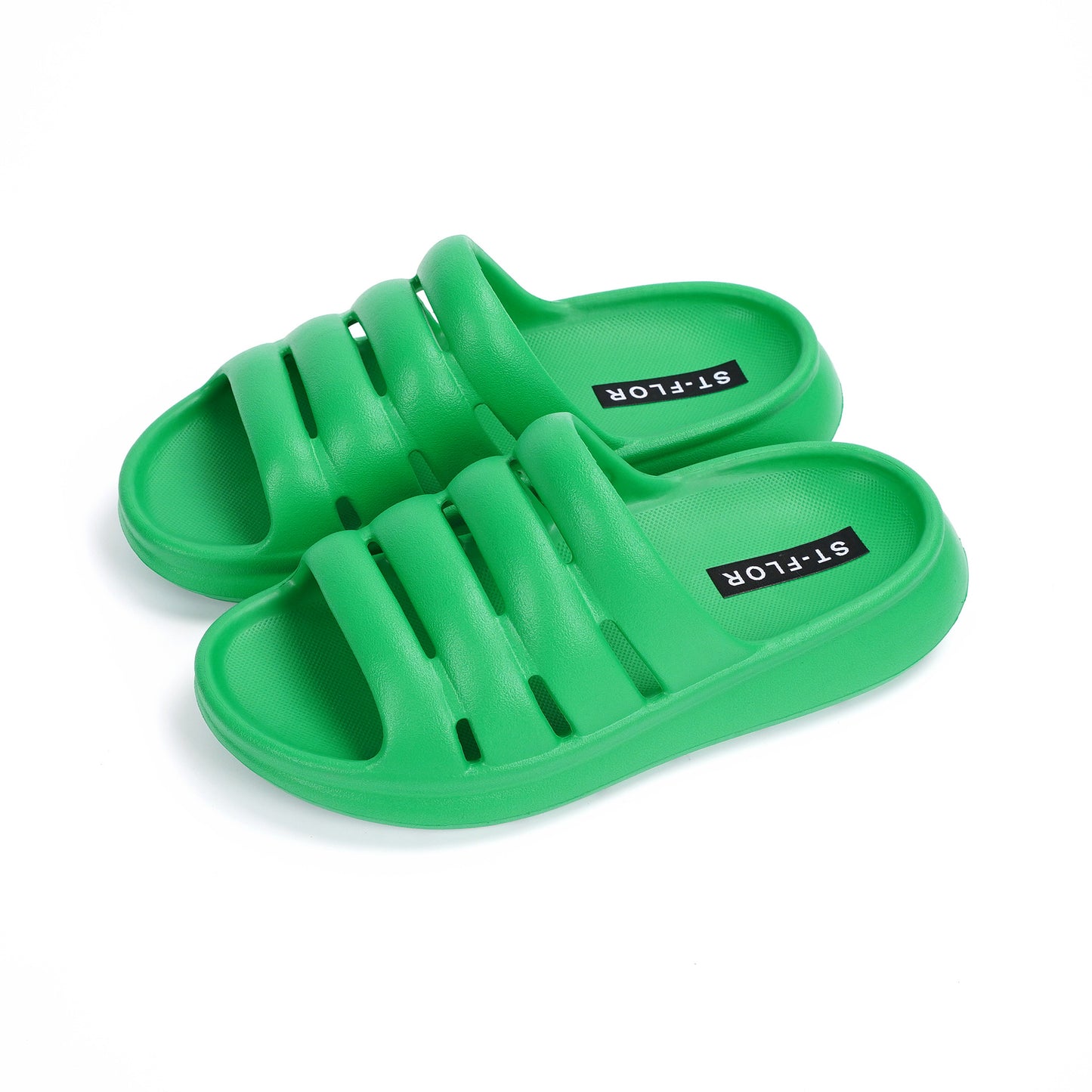 EVA Rubber And Plastic Slippers Casual Fashion Flat Bottom Couple Trend Shoes Men And Women Slippers Outer Wear