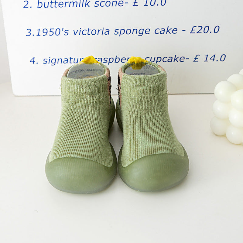 Baby Toddler Shoes Spring And Autumn New Baby Non-Slip Anti-Collision Soft Bottom Indoor Cartoon Floor Socks Shoes Boys And Girls Shoes
