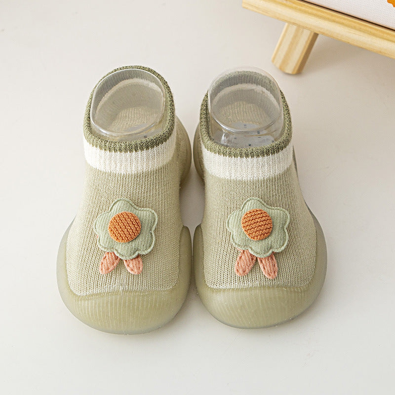 Baby Toddler Shoes Spring And Summer New Baby Shoes Non-Slip Wear-Resistant Cartoon Socks Shoes Boys And Girls Shoes
