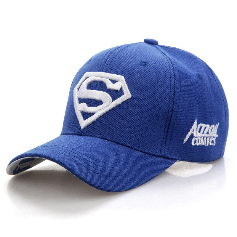 New Letter Superman Cap Casual Outdoor Baseball Caps For Men Hats Women Snapback Caps For Adult Sun Hat Gorras wholesale