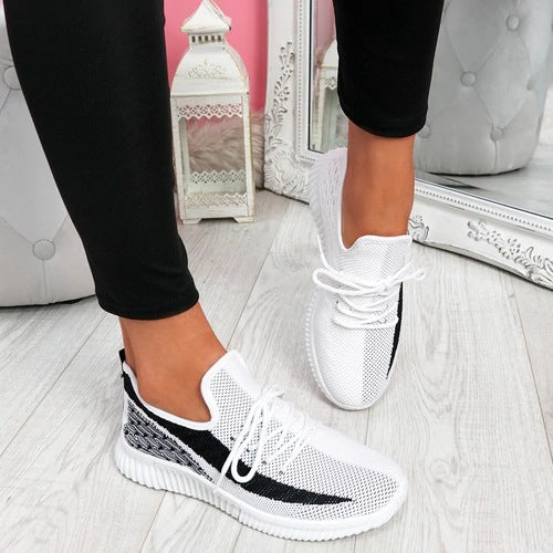 Summer New Shoes Casual Fashion Breathable Running Sneakers Flying Shoes Women's Sports Shoes