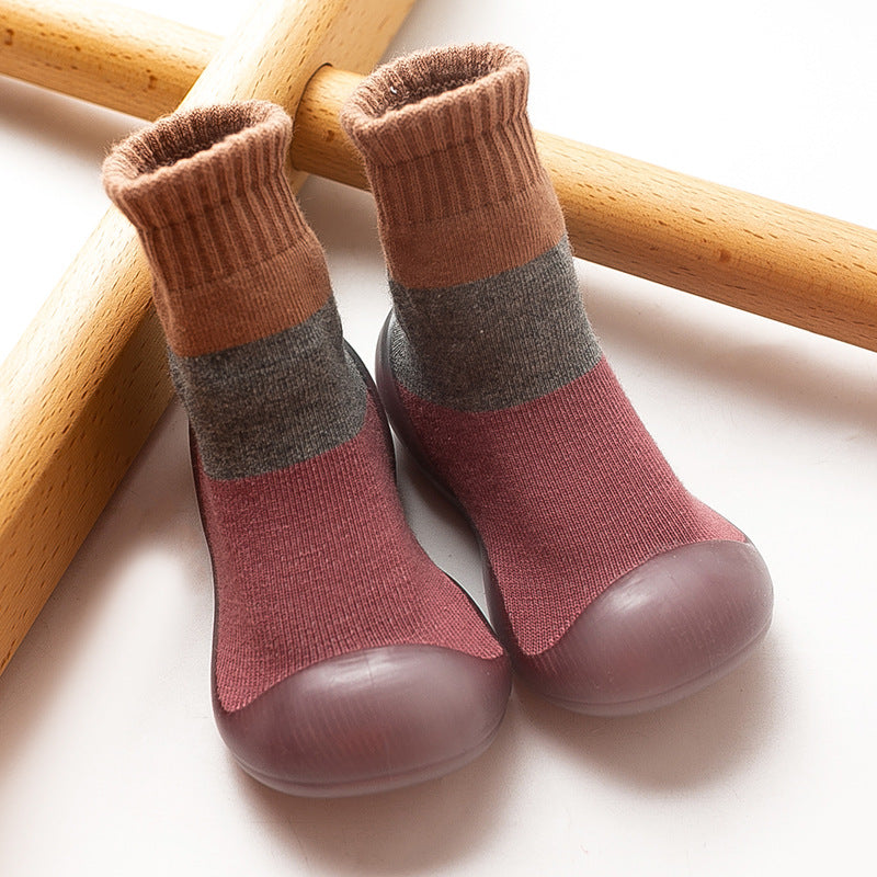 Children's Toddler Shoes Foreign Style Cute Non-Slip Soft Bottom Baby Shoes Spring And Autumn New Baby 0-3 Years Old Floor Shoes