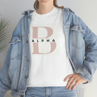 BROWN ALPHA apparel Heavy Cotton Tee
