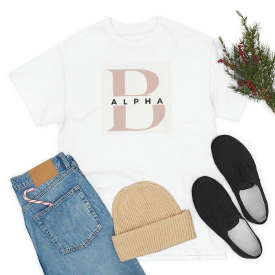 BROWN ALPHA apparel Heavy Cotton Tee