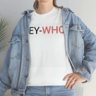 DEY-WHO Unisex Heavy Cotton Tee (front only design)